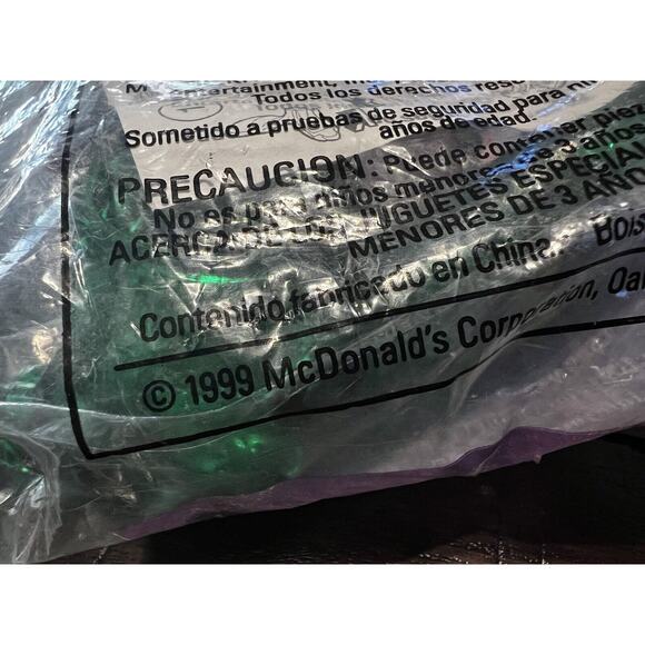 Disney 1999 Mystic Knights #8 Lugad McDonald’s Happy Meal Toy New Sealed Bag - Picture 5 of 6